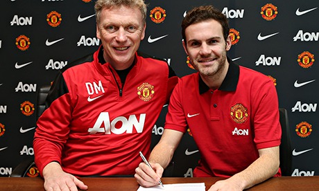 Mata signs Man United