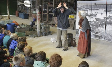 actors performing in the Cornish Voices project