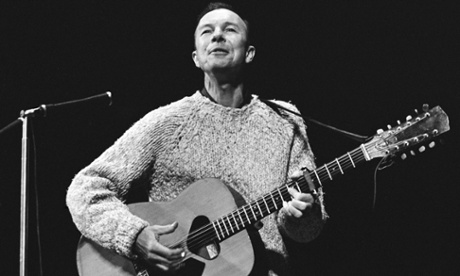 Pete Seeger, the American folk musician, has died at the age of 94.