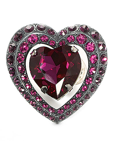 Rings: : Pink strass