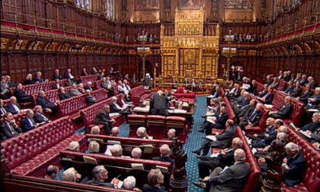 Peers are debating the lobbying bill.