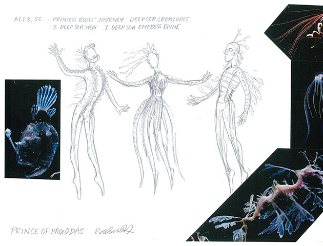 The Prince of the Pagodas: Deep Sea Creatures