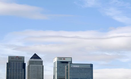 Canary Wharf skyline