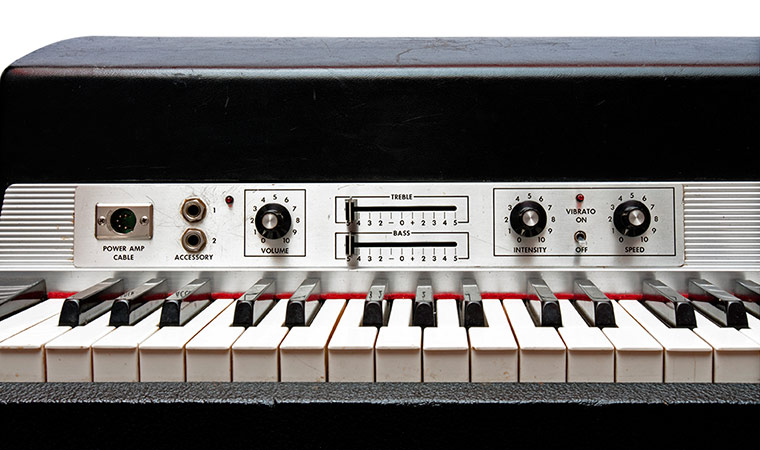 Pianos at the Horniman: Rhodes piano