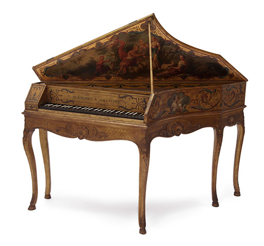 Pianos at the Horniman: Spinet, Nicholas Blanchet