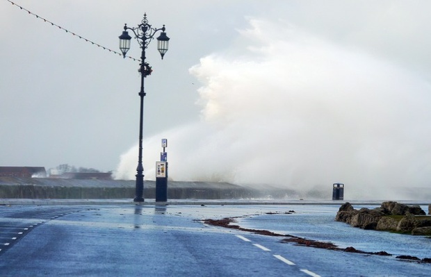 Strong winds and spectacular waves as spotted on Southsea seafront on Friday afternoon.