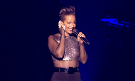 Alicia Keys performs at the Vector arena, Auckland, New Zealand.
