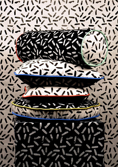 New trends for a new year: So Sottsass cushions