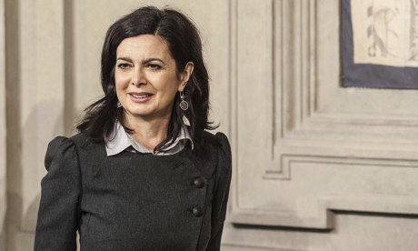 Laura Boldrini, speaker of the Italian parliament