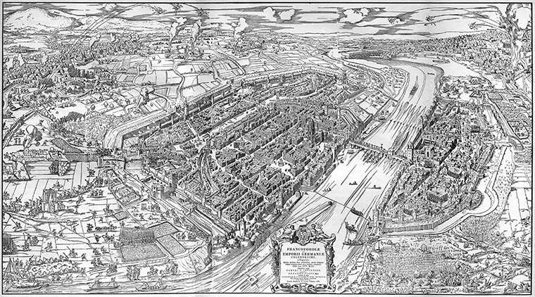 Maps: Siege of Frankfurt 1552, Conrad Faber von Kreuznach: The relentless siege o