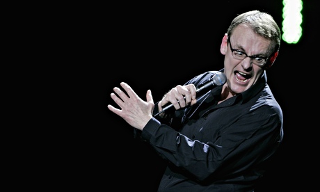 Comedian Sean Lock live on stage