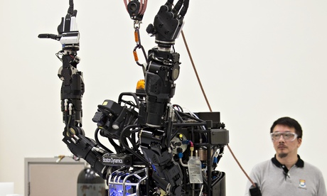 Bipedal humanoid robot 