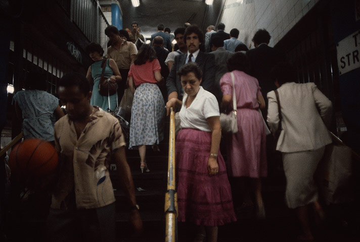 Christopher Morris: Christopher Morris New York subway photographs