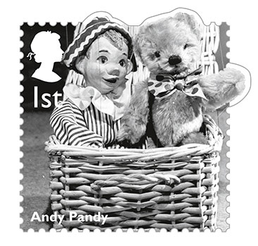 stamps: Andy Pandy