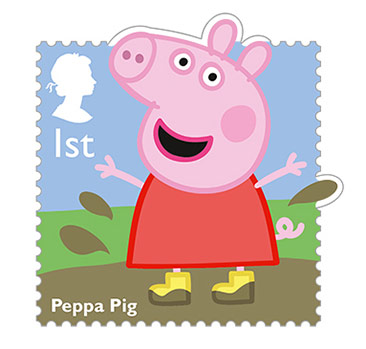 stamps: Peppa Pig