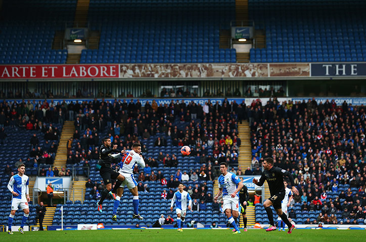 FA Cup 3rd round: Empty seats at Ewood Park