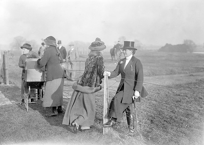 Before the war: Cottesmore Hunt