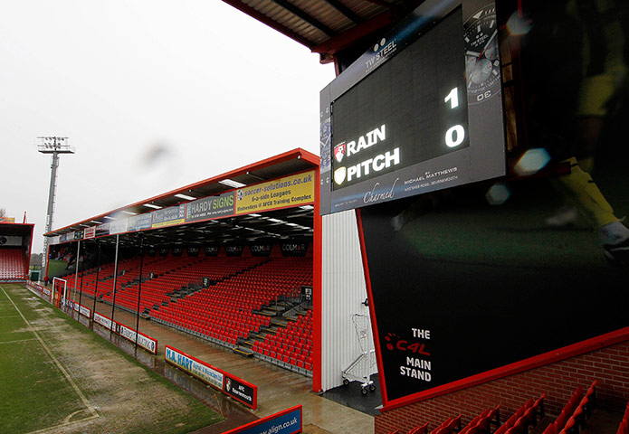 FA Cup 3rd round: Scoreboard at AFC Bournemouth
