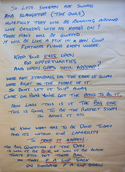 FA Cup 3rd round: Motivational messages 