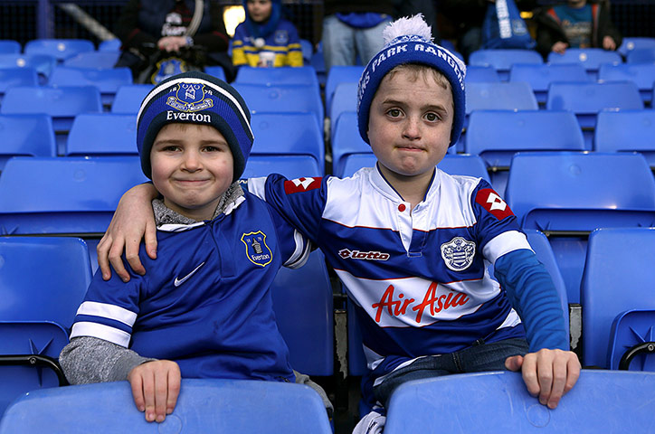 FA Cup 3rd round: Everton and QPR fans