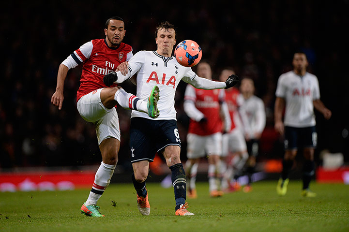 Arsenal v Spurs: Theo Walcott 