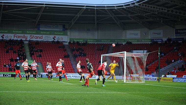 FA CUP THIRD ROUND: Doncaster Rovers v Stevenage