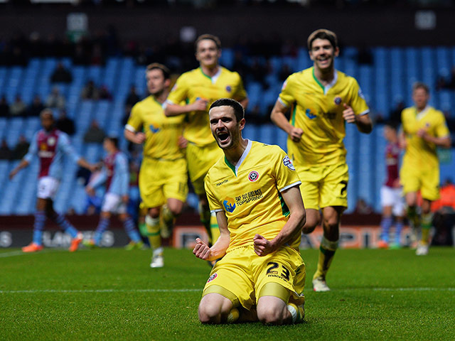 FA CUP THIRD ROUND: Jamie Murphy celebrates