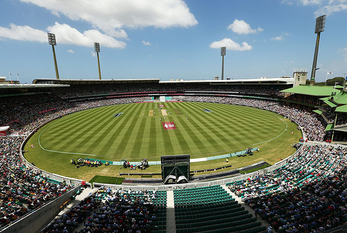 test day 3: A general view of SCG