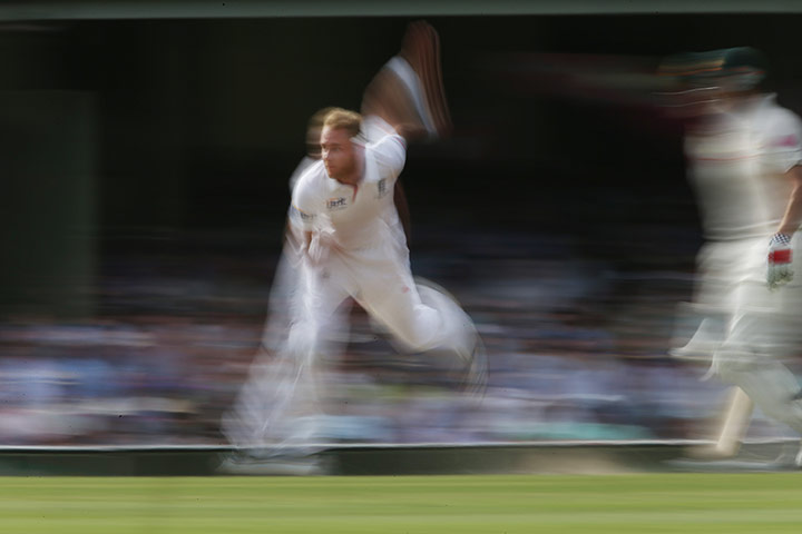 test day 3: Stuart Broad bowls