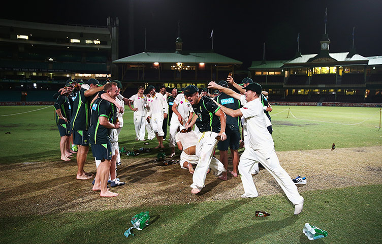 cricket: Australia v England - Fifth Test: Day 3