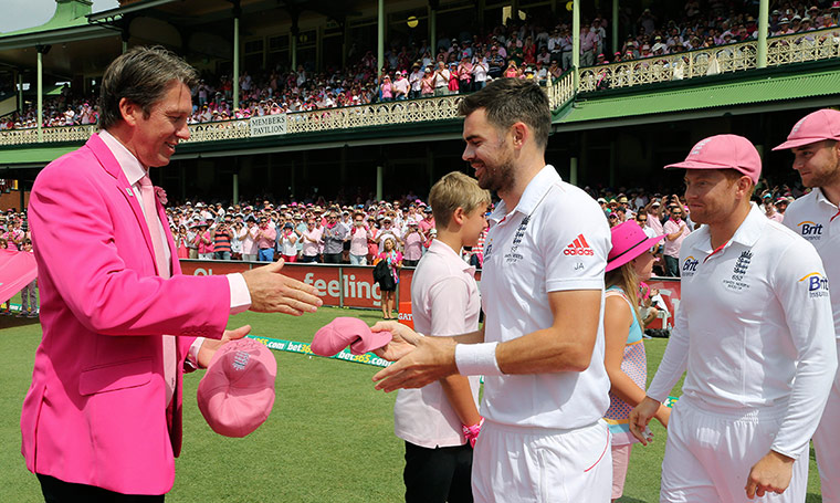 cricket: James Anderson, Glenn McGrath