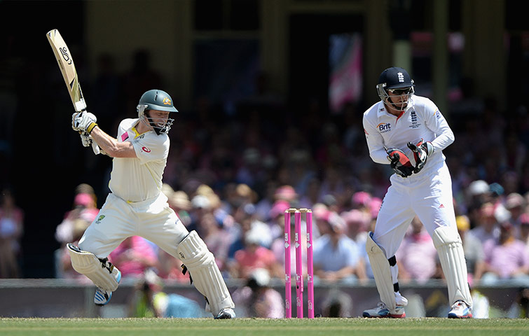 cricket: Australia v England - Fifth Test: Day 3