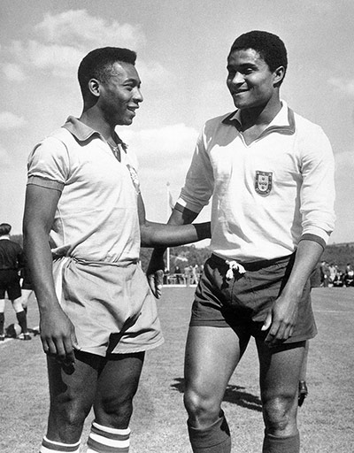 eusebio and pele: eusebio and pele
