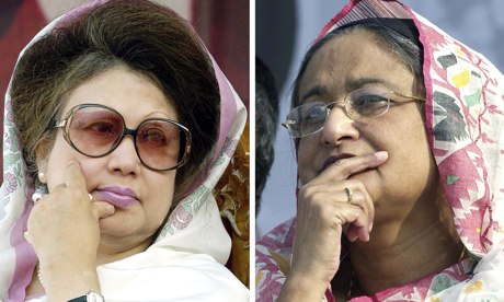 Khaleda Zia and Sheikh Hasina Wajed
