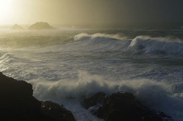 Cape Cornwall looking towards the Brisons