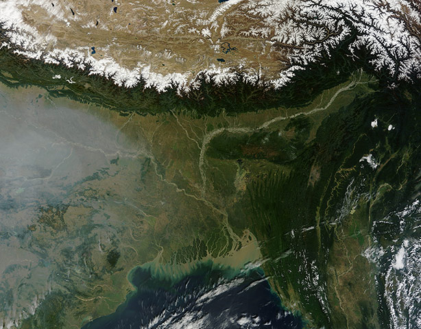 Month in Space: Ganges Delta