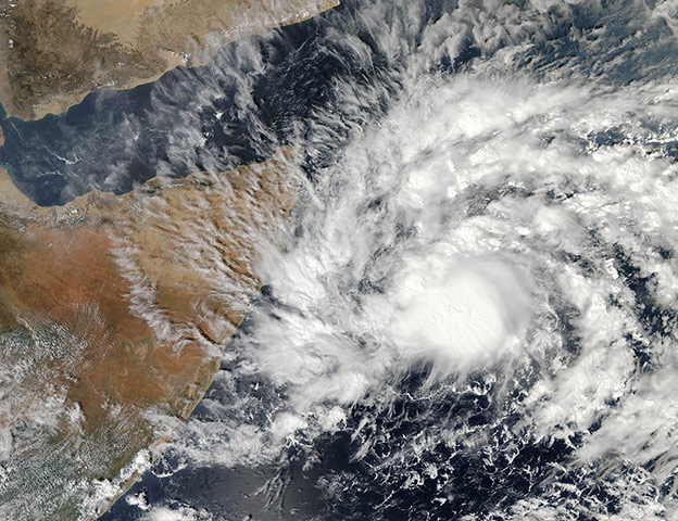 Month in Space: Tropical Cyclone Three