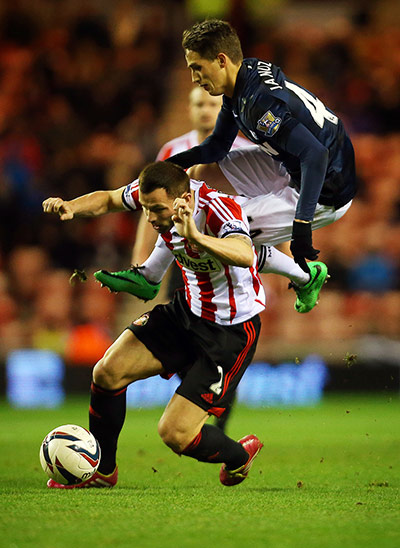 Sunderland versus Utd: Januzaj and Bardsley 