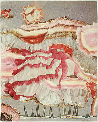 Hannah Hoch: Around a Red Mouth, c1967