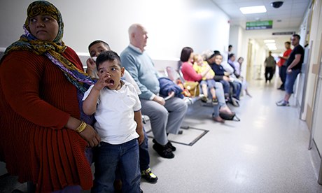 A&ampE waiting line