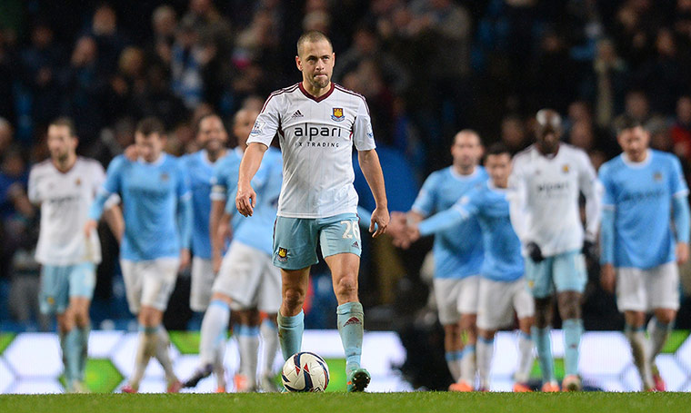 Man City v West Ham Utd: Joe Cole