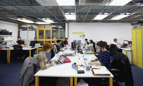 startups working - The Silicon Roundabout In Old Street