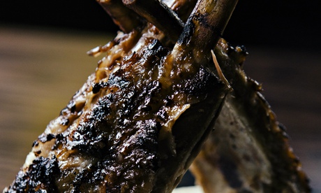 Ben Tish’s grilled Ibérico pork ribs