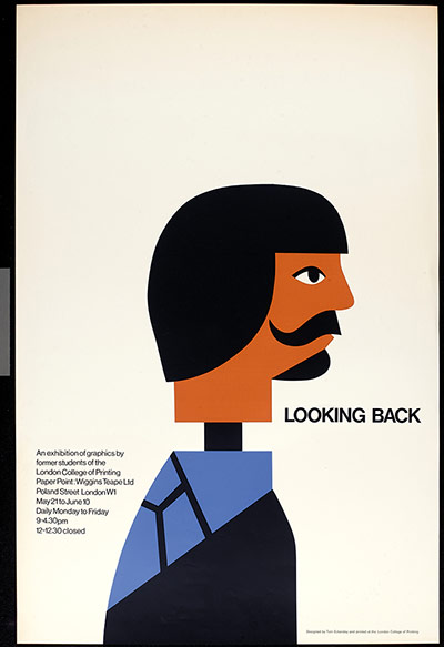 Tom Eckersley: Tom Eckersley exhibition poster 