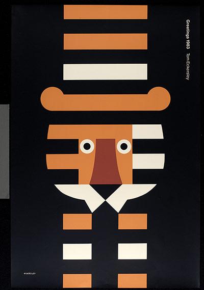 Tom Eckersley: Tom Eckersley Greetings poster