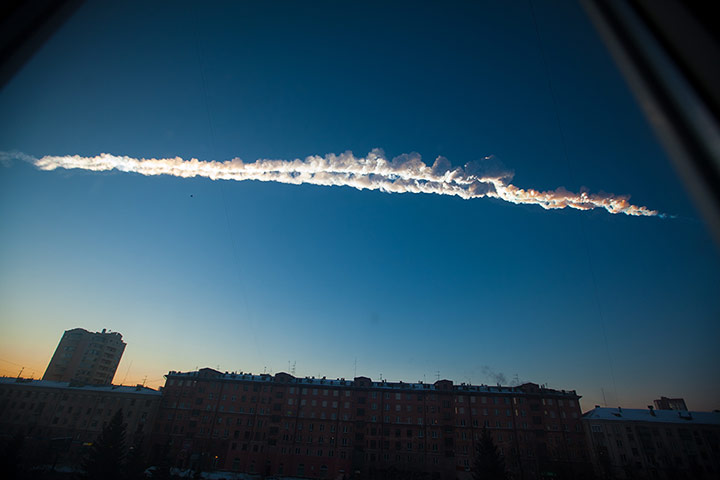 Space: Chelyabinsk meteor