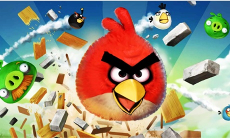 Seeing red … Angry Birds