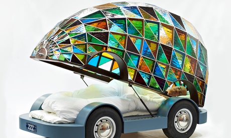 dominic wilcox driverless car mini cathedral