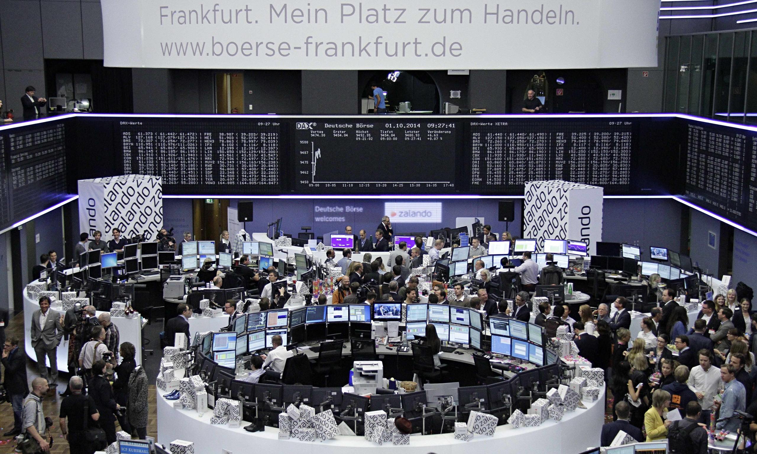 frankfurt stock market listings