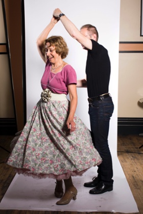 Jennie and Richard at the Strictly Sunday tea dance.